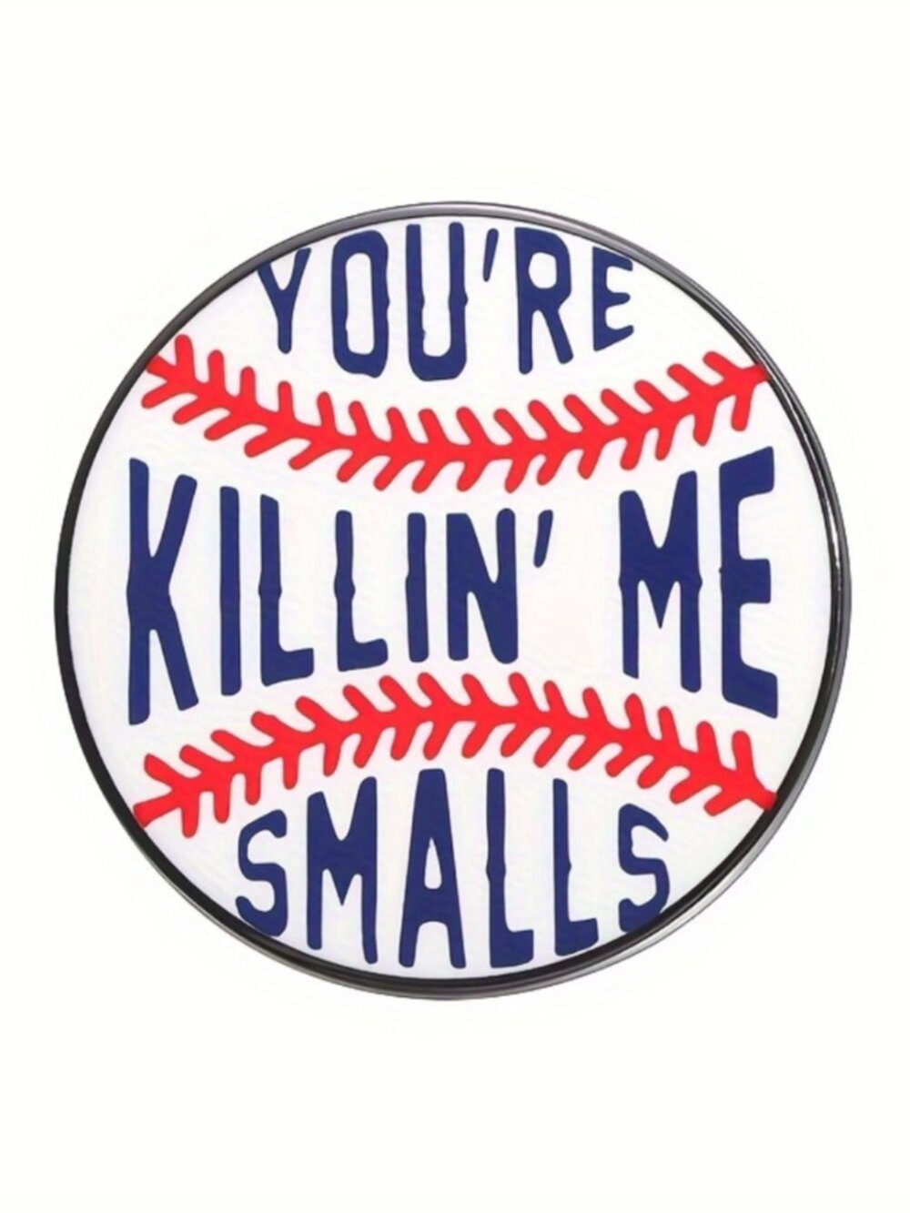 YOU'RE KILLIN' ME SMALLS "THE SANDLOT" BASEBALL METAL LAPEL/HAT PIN NWT